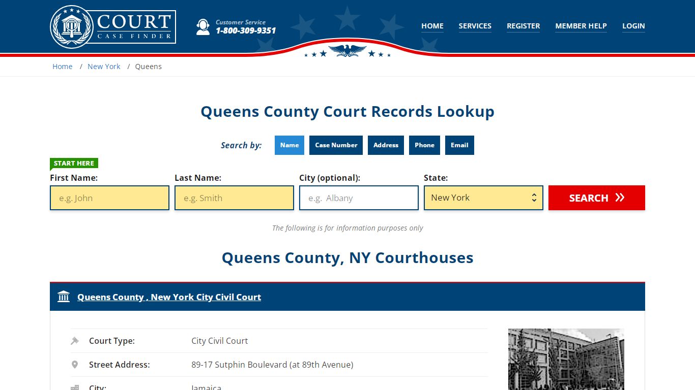 Queens County Court Records | NY Case Lookup